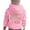 Pink, variant on Christian Hoodies for Girls Kids Long Sleeve Cute Bible Verse Graphic Hooded Sweatshirt with Pockets Pullover Tops