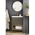 thumbnail image 6 of James Martin Vanities 388-V24-Rgd-Wg Columbia 24" Single Basin Hardwood Vanity Set - White, 6 of 7