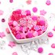 thumbnail image 3 of Cuentas acrílicas de estilo 45 de 20 g con forma de oso, corazón, lazo, flor, sueltas, para hacer pulseras, cadenas de teléfono hechas a mano, accesorios para hacer joyas, 3 of 5
