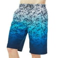 thumbnail image 1 of HAWEE Mens Swim Shorts Quick Dry Printed Short Swim Trunks with Pocket Swimwear Bathing Suits, 1 of 2
