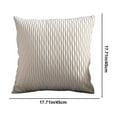 thumbnail image 4 of HBBKVI Pillow Covers Pillow Case Striped Velvet Upholstered Sofa Living Room Bedroom, 4 of 6