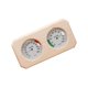 thumbnail image 1 of 2 in 1 pine Wood Humidity Temperature Sauna Hygrothermograph., 1 of 5