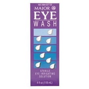 Major Eye Irrigating Sterile Solution, 4 Oz.