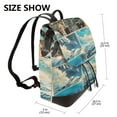 thumbnail image 2 of Balery Comic Airplane Cockpit Illustration Mochila de Cuero para Mujeres, Gran Capacidad, Bolsa de Viaje Multifuncional, Mochila de Cuero y Bolsa de Hombro para Mujeres, 2 of 4