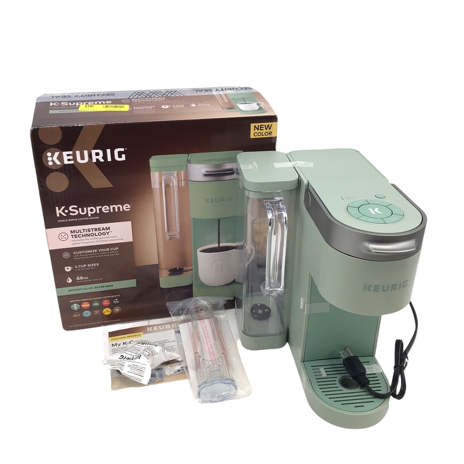 Keurig KSupreme Silver Sage Single Serve KCup Coffee Maker NO1983