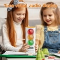 thumbnail image 4 of Traffic Light Visual Audio Digital Timer LCD Display Volume Adjustment 4 Ringtones Timers Pause Memory Function Charger Type C Cable Included, 4 of 7