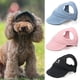 thumbnail image 2 of Pet Baseball Caps Cute Dog Sun Hats Puppy Wear-resistant Peaked Cap Summer Outdoor Sun-proof Universal Solid Oxford Caps ShopWise Round, 2 of 18