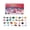 C, variant on 3D Stereoscopic Airplane Box 24PC Crystal Stone Box 24-grid Natural Crystal Stone Label Christmas Advent Calendar Hole Music Blind