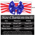 thumbnail image 2 of Uooqdmx Baby Girl Headbands, 4th of July Accessories, Bunny Ears Headband, Baby Newborns Cute Headband, 4th of July Hair Accessories, White One Size, 2 of 2