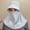 white, variant on Full-Face Sun Protection Mask With Adjustable Brim And Breathable Headband