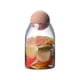 thumbnail image 1 of 800ML Transparent Borosilicate Glass Sealed Can Glass Storage Tank Food Spice Grains Container with Cork, 1 of 2