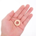 thumbnail image 3 of OULII 50Pcs Wood Rings for DIY Jewelry Durable Wooden Circle Pendant Connectors, 3 of 6