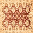 thumbnail image 1 of Ahgly Company Indoor Square Oriental Orange Traditional Area Rugs, 6' Square, 1 of 4