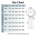 thumbnail image 3 of MINTREUS Plus Size Lounge Sets for Women Long Sleeve Tops and Long Pants Soft Comfy Pajamas Set Oversized 2 Piece Outfits 1X-5X, 3 of 3