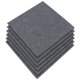 thumbnail image 3 of Paneles de fieltro absorbentes para decoración de pared (gris), 6 unidades, 3 of 7