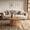 Yellowish Brown, variant on Fnova 47" Oval Center Table with Polygonal Pedestal, Modern Coffee Table for Living Room, Child-Friendly, Easy Assembly, Yellowish Brown