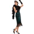 thumbnail image 4 of PrettyGuide Women's Flapper Dress Sequin Beaded Fringed 1920s Style Dress Art Deco Vintage Gatsby Dress, 4 of 8