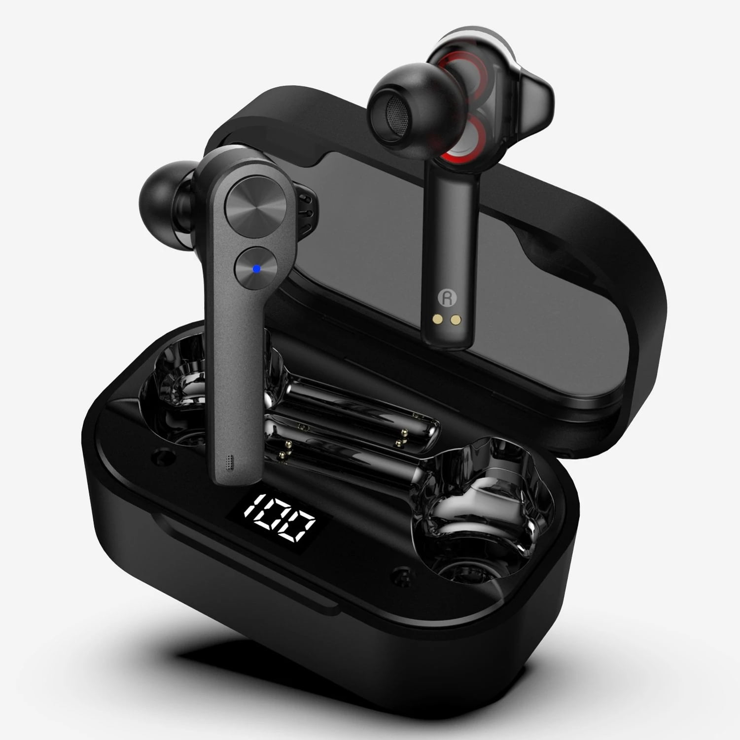 TWS Bluetooth Earphones True Wireless Stereo Earbuds w Mic X6W for