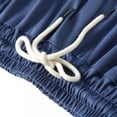thumbnail image 3 of Women's High Waist Loose Running Fitness Shorts For Women Outdoor Sports Shorts Drawstring Breathable Lady Shorts, 3 of 6