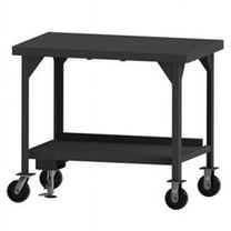 42 in. Heavy Duty Mobile Workbench, Gray - 3600 lbs