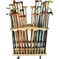 thumbnail image 2 of Royal RC Canes Premium Wood Large Walking Cane Stand – Sleek Pine Walking Stick Holder – Multi-Level Rack for 36 Canes for Men and Women – Durable Organizer for Walking Canes, 2 of 8