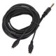 thumbnail image 1 of Cable para auriculares Material de cobre libre de oxígeno Baja pérdida de transmisión Cable para auriculares negro de 6,35 mm/0,3 pulgadas para HD660S HD650, 1 of 8