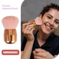 thumbnail image 3 of AURARMLET 1Set Portable Makeup Brushes Face Application for Ladies Daily Use 9x3.5Inch Pink Color, 3 of 6