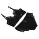 thumbnail image 4 of Conjunto de sujetador de encaje, ropa interior floral, correa ajustable, cuello en V, conjunto de bragas de sujetador transparente para mujer, negro 80B, 4 of 9