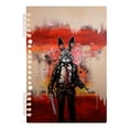 thumbnail image 2 of Rabbit in Suit Ring Binder Notebook Journey Note Diary College Ruled Spiral Notebook Study Loose Leaf Paper A5 60 Pages, 2 of 8