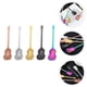 thumbnail image 2 of 5 cucharas de café creativas de acero inoxidable con forma de guitarra multicolor, 2 of 5
