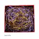 thumbnail image 3 of Gold Threaded Mixed Paper Shreds Raffia Wedding Favour Box Filler Gift Gold Confetti Shreds, 3 of 6