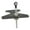 Black, variant on Wofarmy T Needle Bow Sight 1Pin Adjustable Target Sight for Recurve Takedown and Straight Bows Stainless Steel with Quick Detach Mount Black