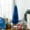 Blue, variant on CIPACHO 5FT Decorated Christmas Tree, Pencil Christmas Tree with 294 Realistic Branch Tips and Plastic Stand, Indoor Outdoor Holiday Decor for Party, Christmas, Blue