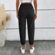 thumbnail image 5 of WILLBEST Pantalones Casuales para Mujer, de Color Liso, con Cremallera y Bolsillos En Ángulo para Uso Diario y Comodidad con Estilo. Chica, 5 of 5