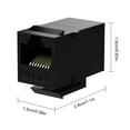 thumbnail image 3 of Acoplador Keystone RJ45 Cat6 hembra a hembra Cat6 Keystone Jack, 3 of 3