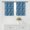 Baseballs and Words, variant on Baseballs and Gloves Blue Pattern Blackout Curtains,Triple Weaved Fabric,Thermal Insulated,Room Darkening,Grommet Top,2 Panels,52x108in(132x274cm)