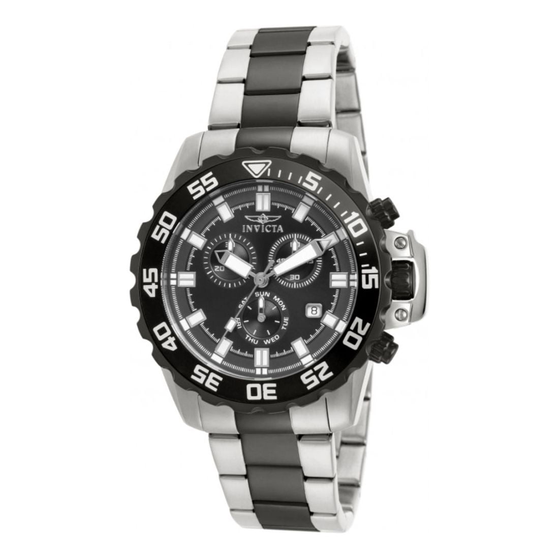 Invicta Men's 17278 Reserve Tonneau Chronograph Gunmetal Dial