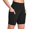 thumbnail image 4 of Ladies' Swimsuit Bottoms High Waist Boy Shorts Fitness Short Pants for Swimming and Beach Activity, 4 of 9