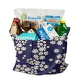 thumbnail image 4 of Watercolor Wildflower Daisy Bag - Foldable, Spacious & Durable Shopping Tote, 4 of 6