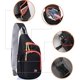 thumbnail image 4 of Mochila bandolera impermeable, ligera, tipo bandolera, para el pecho, para senderismo, viajes, para mujeres y hombres, 4 of 4