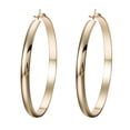 thumbnail image 4 of Boucles d'Oreilles Rondes en Acier Inoxydable pour Femmes Grandes Boucles d'Oreilles Rondes Pendantes Boucles d'Oreilles Clous, 4 of 9