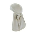 thumbnail image 1 of Minnieouse 6 uds. Velour Headwraps estilos bohemios durabilidad colores surtidos Color brillante sombrero de pirata estilo musulmán gorro de pelo Sombreros color crema, 1 of 5