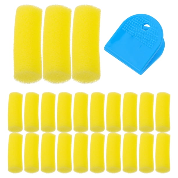 bolsa de esponja limpiadora para palas de tenis de mesa, herramienta de limpieza para palas.