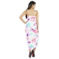 thumbnail image 4 of Inkmeso Printed V Neck Maxi Bodycon Dress For Womens Sexy Spaghetti Strap Dress, 4 of 8