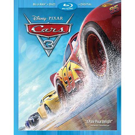Cars 3 (Blu-ray + DVD + Digital)