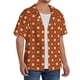 thumbnail image 2 of Balery 60s and 70s Aesthetic Camisa Casual de Manga Corta con Botones para Hombre, Texturizada, Estilo Cubano, para Playa, Verano-3X-Large, 2 of 5