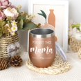 thumbnail image 2 of Mothers Day Gift Wine Tumbler with Lid Insulated Mama Gifts from Daughter Son 12oz Birthday Gifts for Mom Useful Mama Mother Mommy Gift for Birthday Mother''s Day Christmas Valentines Rose Gold, 2 of 6