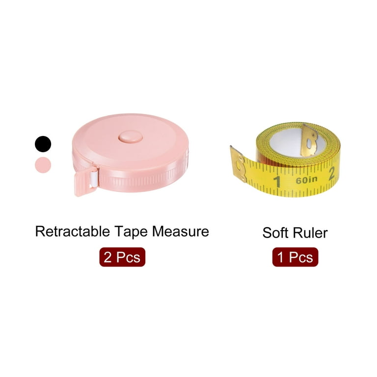 3pcs Tape Measure, Soft Measuring Tape for Body Measurements 60