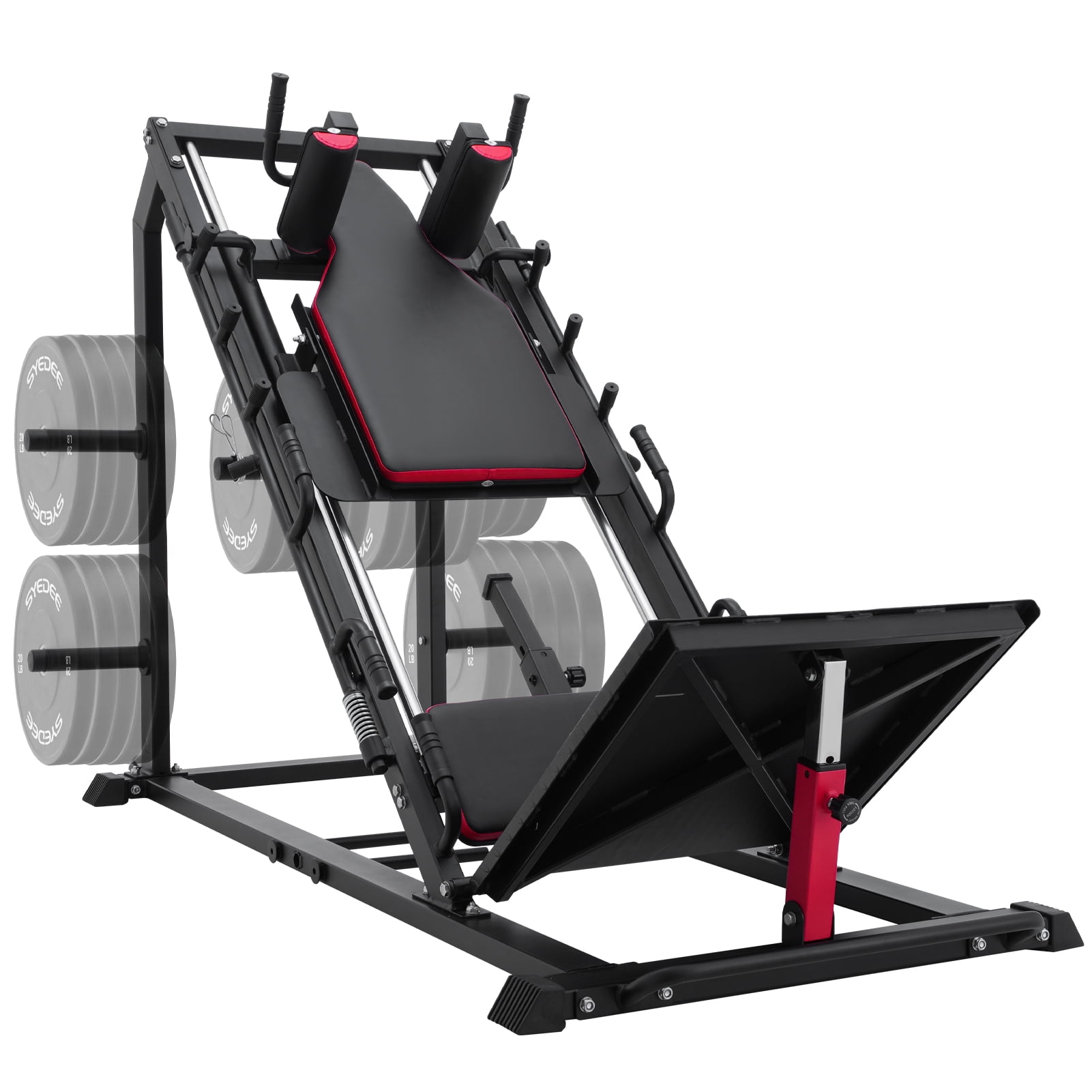 syedee Leg Press Hack Squat Machine with Linear Bearing, Lower Body