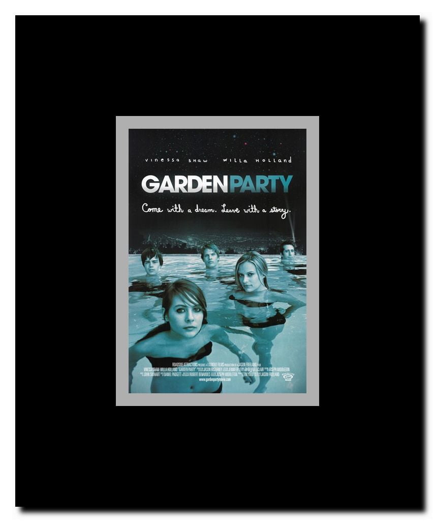Garden Party Framed Movie Poster Walmart Com Walmart Com